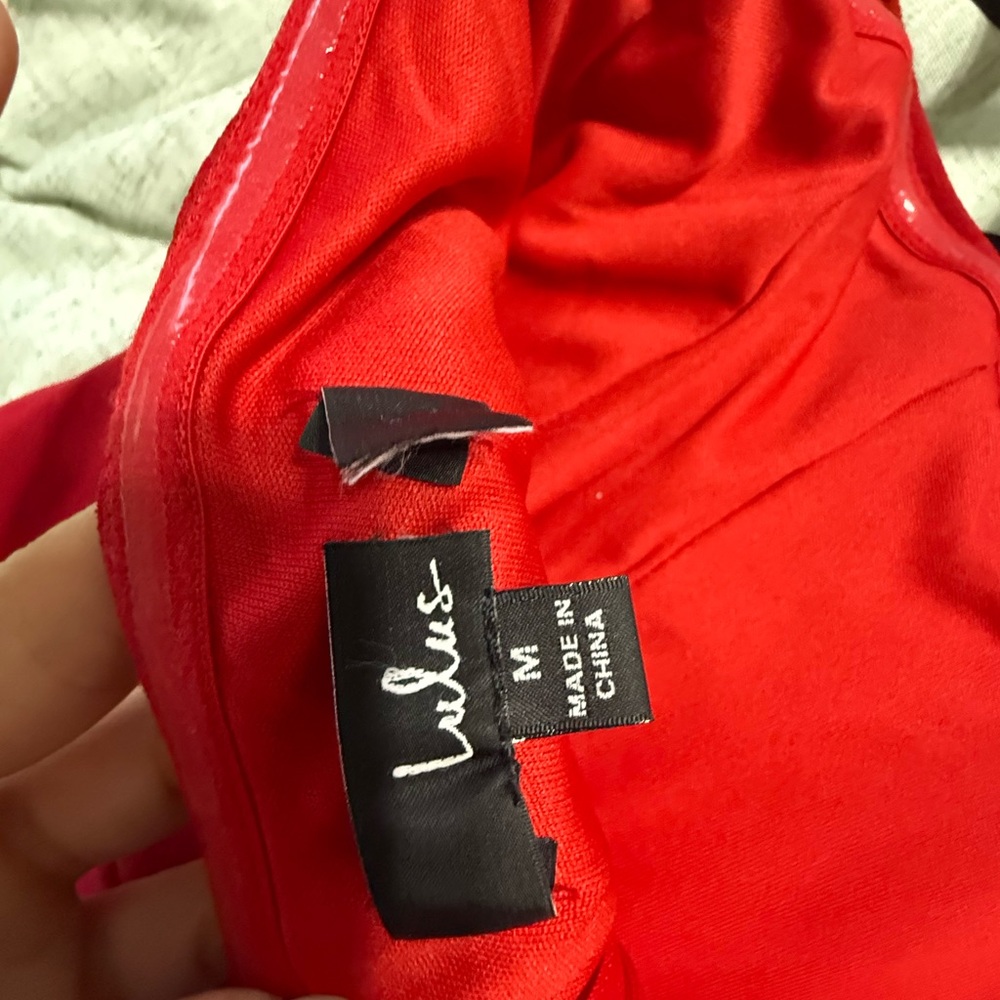 Lulus Red Mini Dress - Picture 2 of 4